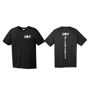 307 Wyoming Pickleball Club | Youth Short Sleeve Athletic Shirt | 100% Polyester