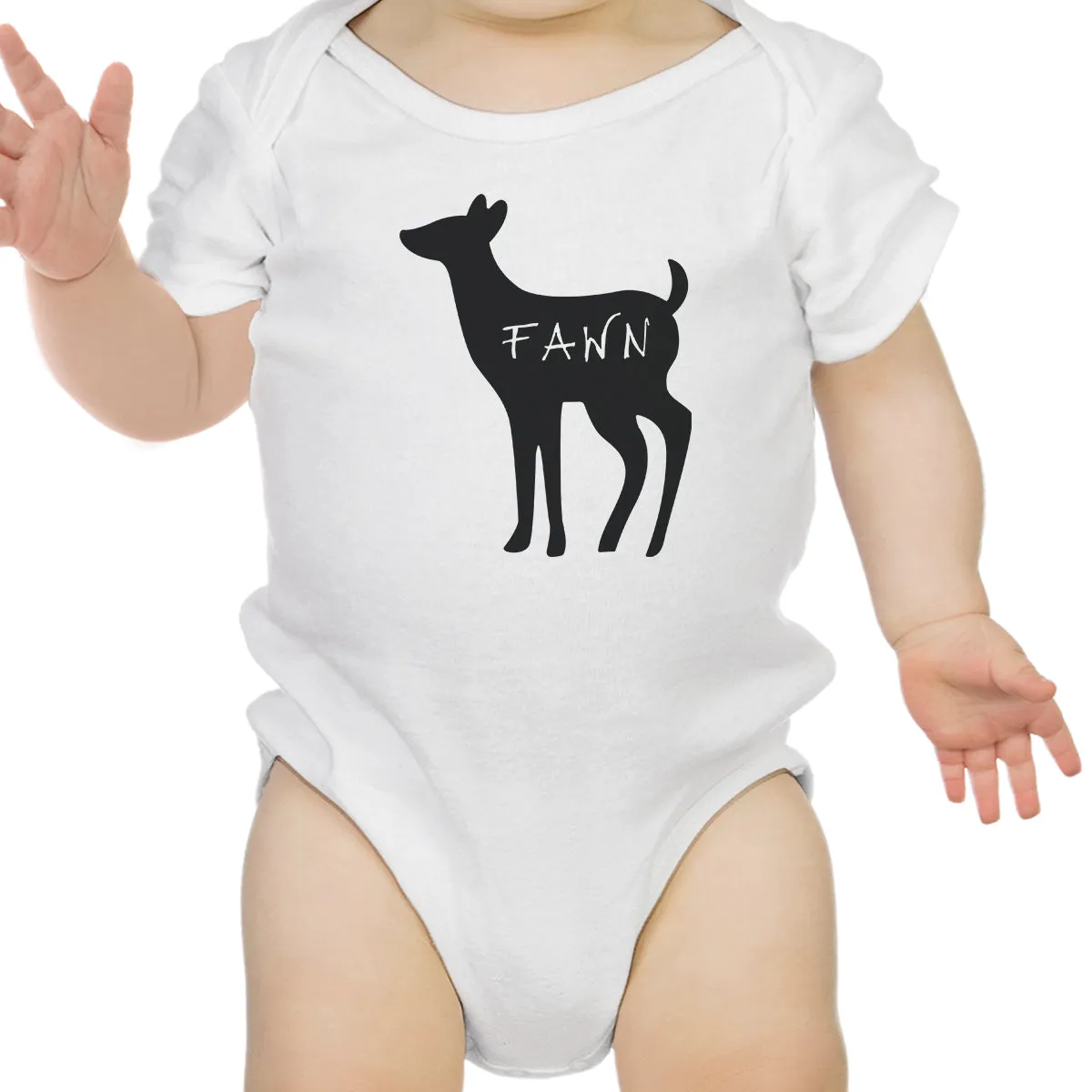 Buck Mens White T-Shirt Unique Family Matching Shirts For Dad Gifts