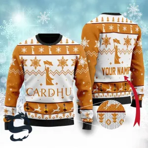 Cardhu Whiskey Ugly Christmas Sweater