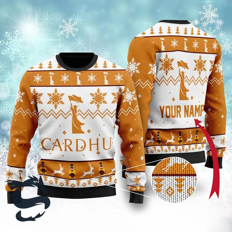 Cardhu Whiskey Ugly Christmas Sweater