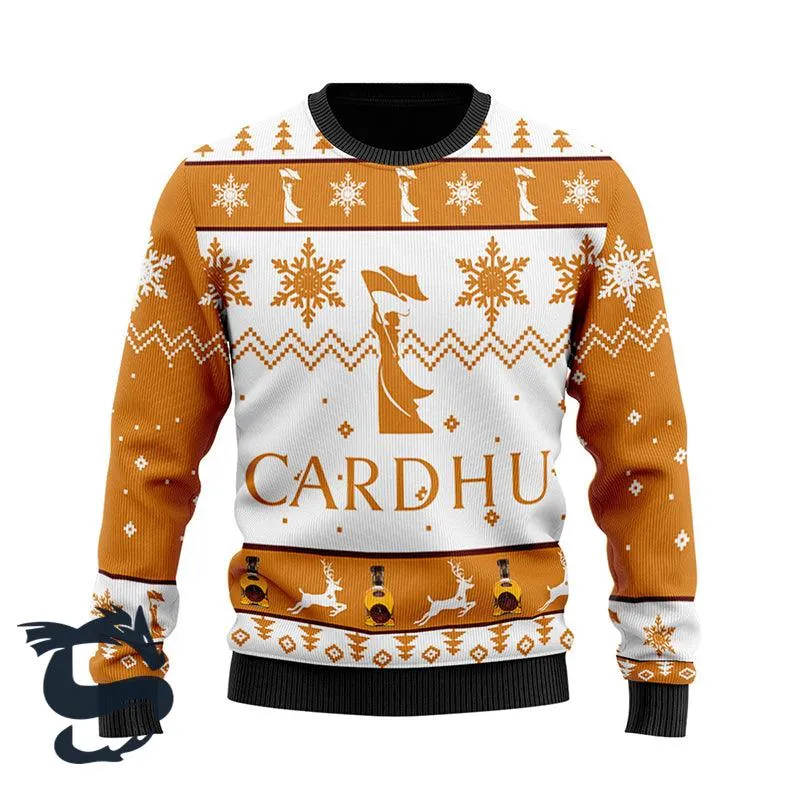 Cardhu Whiskey Ugly Christmas Sweater