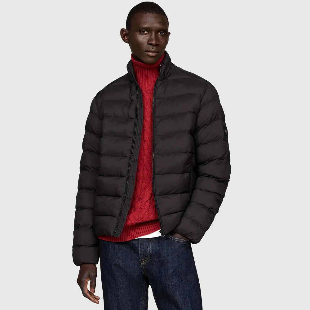 Collar Puff Jacket - Black