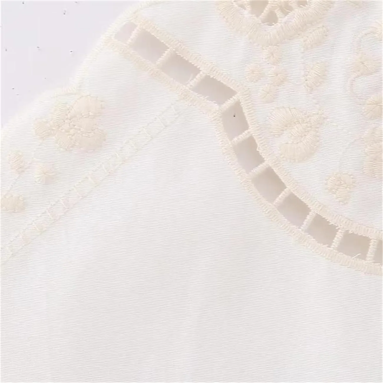 Embroidered Floral Halter Neck Strap Camisole Vest Women