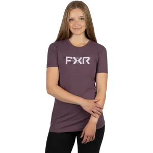 FXR Split Premium T-Shirt Muted Grape/Dusty Lilac Purple