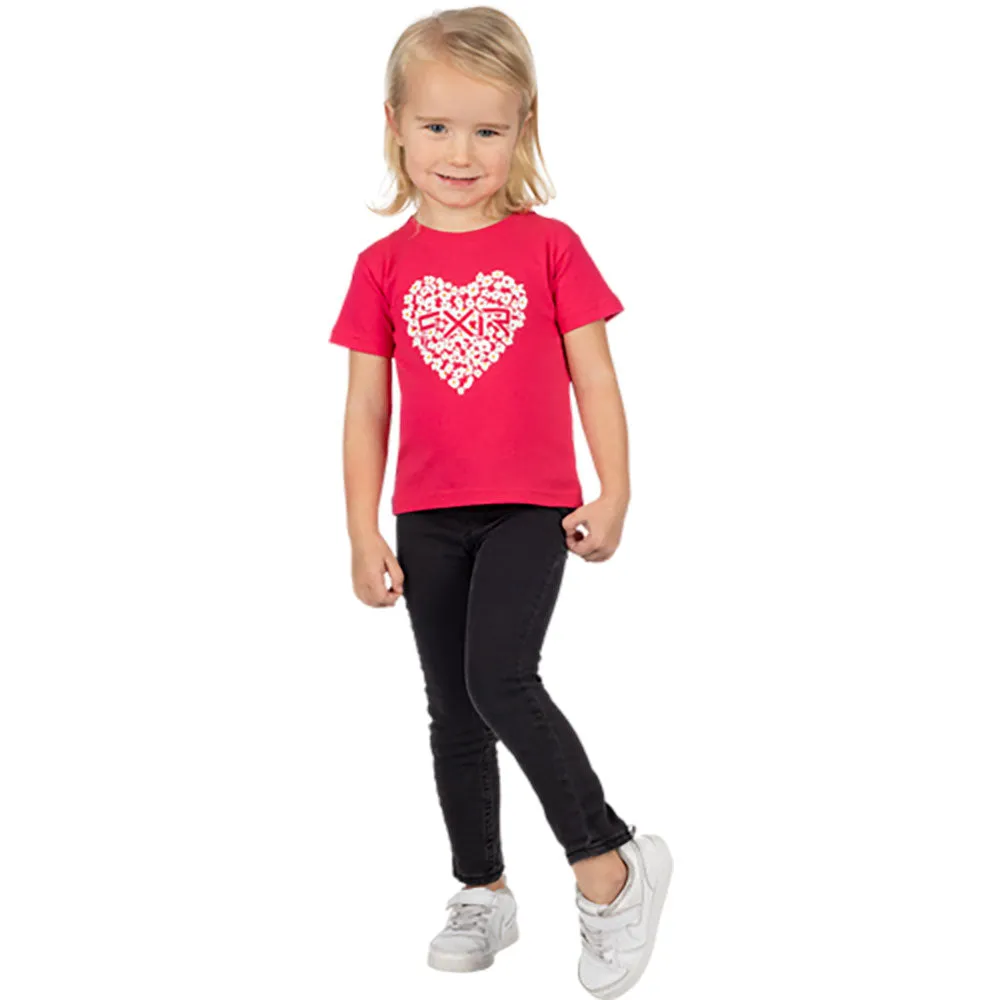FXR Toddler Daisy Premium T-Shirt Razz Pink