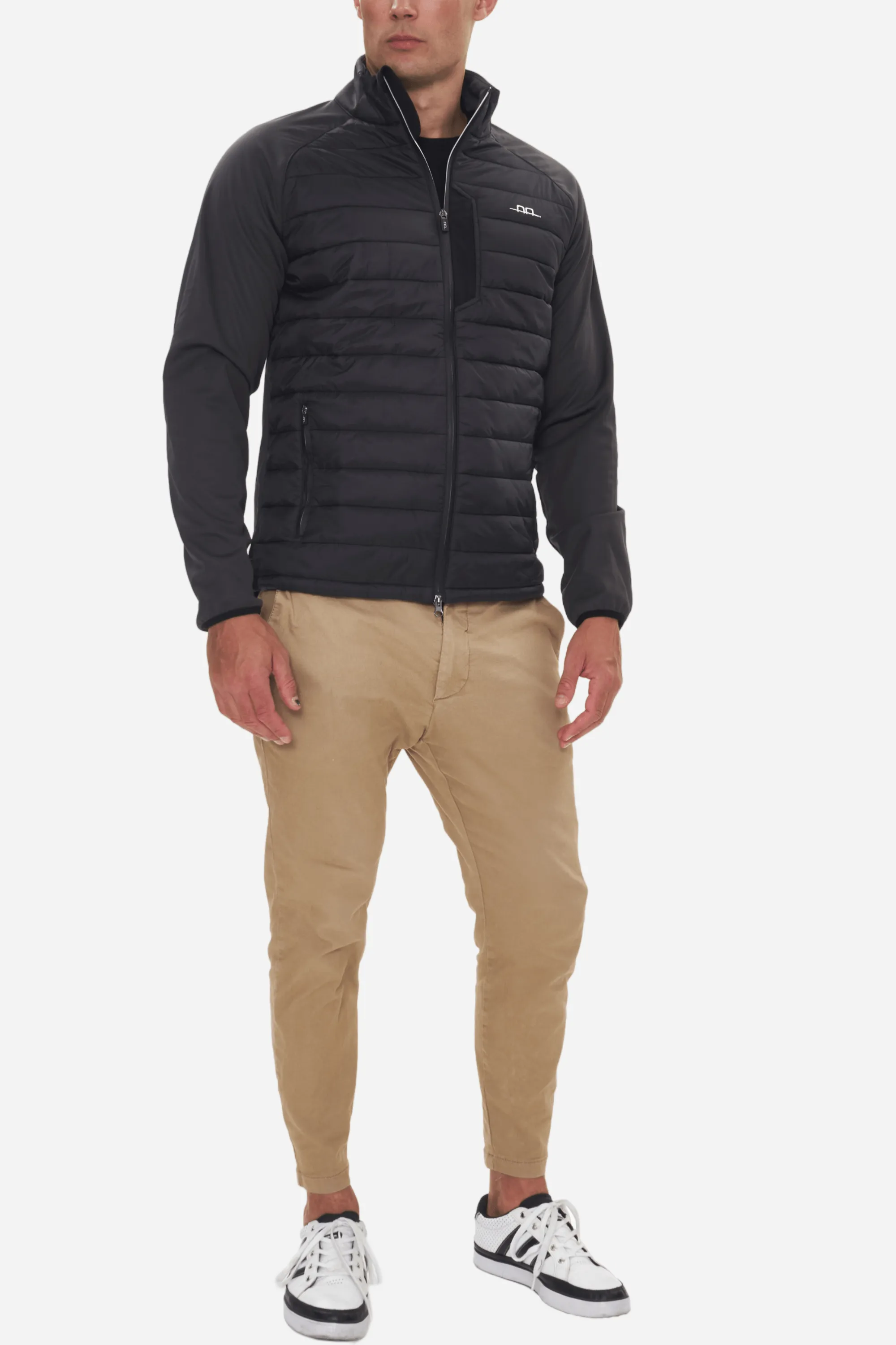 Gubbio Padded Fleece - Black
