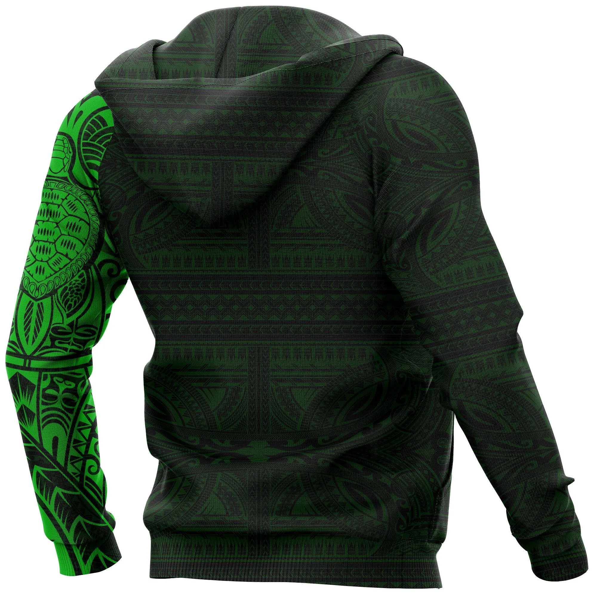 Hawaii Polynesian Lizard Tribal Tattoo Pullover Hoodie A7