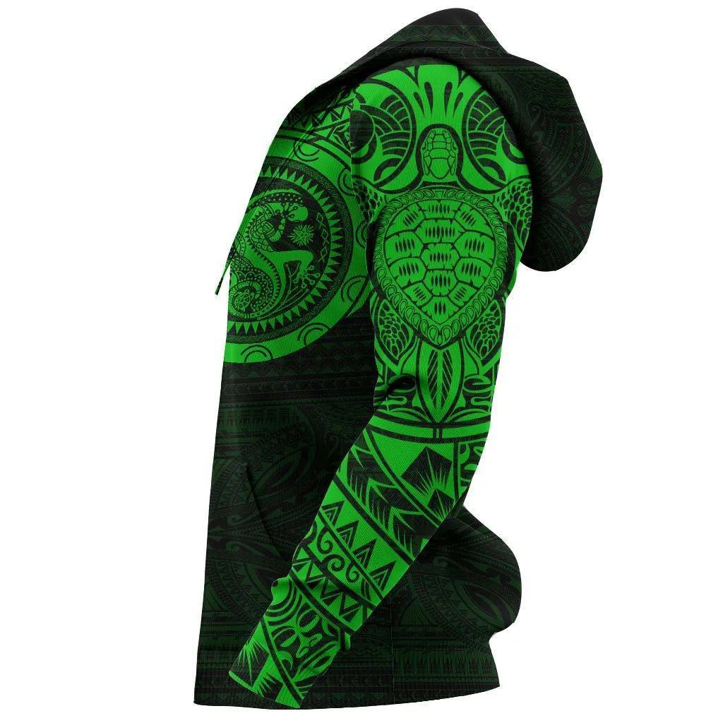 Hawaii Polynesian Lizard Tribal Tattoo Pullover Hoodie A7