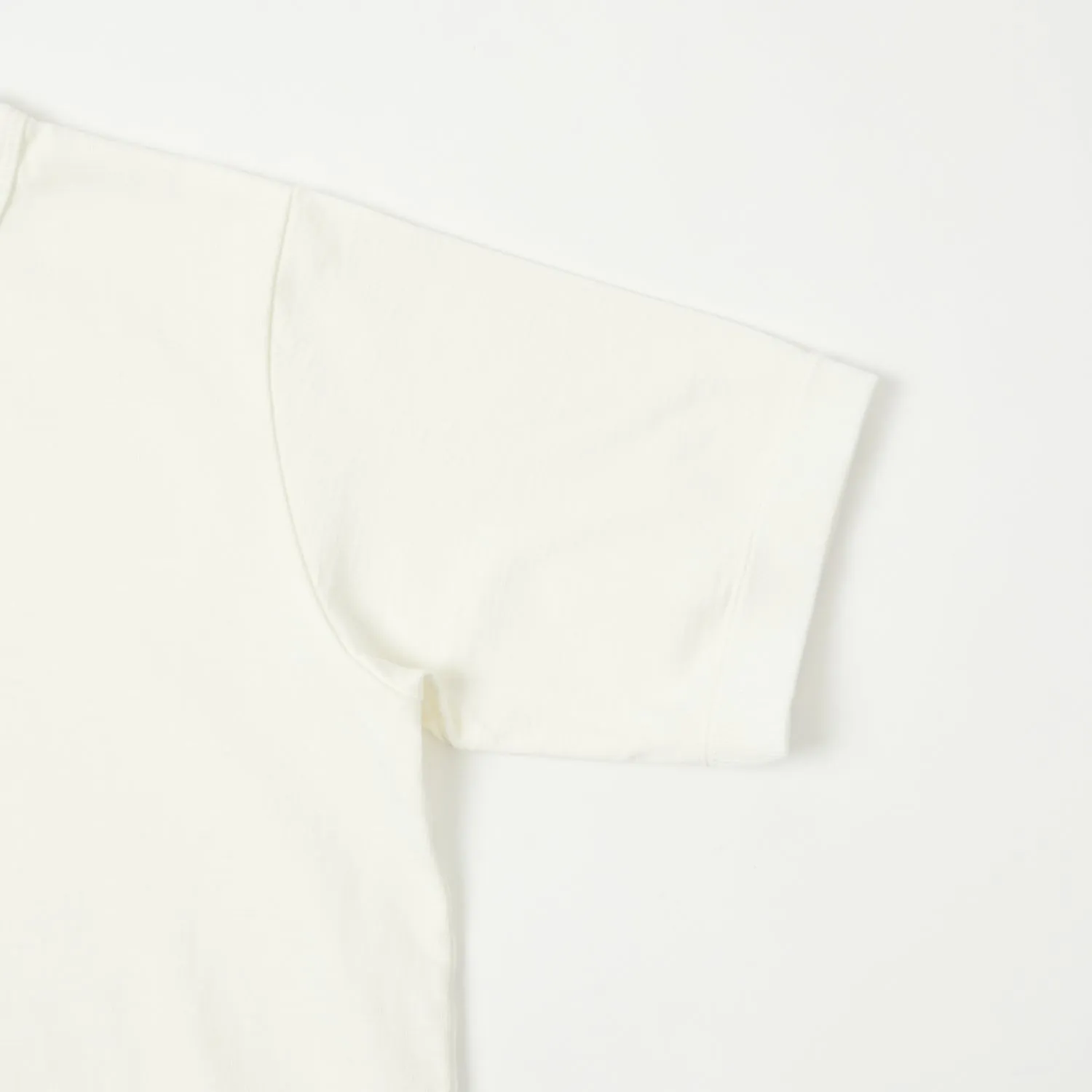 Jackman JM5110 Dotsume Rib Tee - Off White