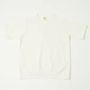 Jackman JM5110 Dotsume Rib Tee - Off White