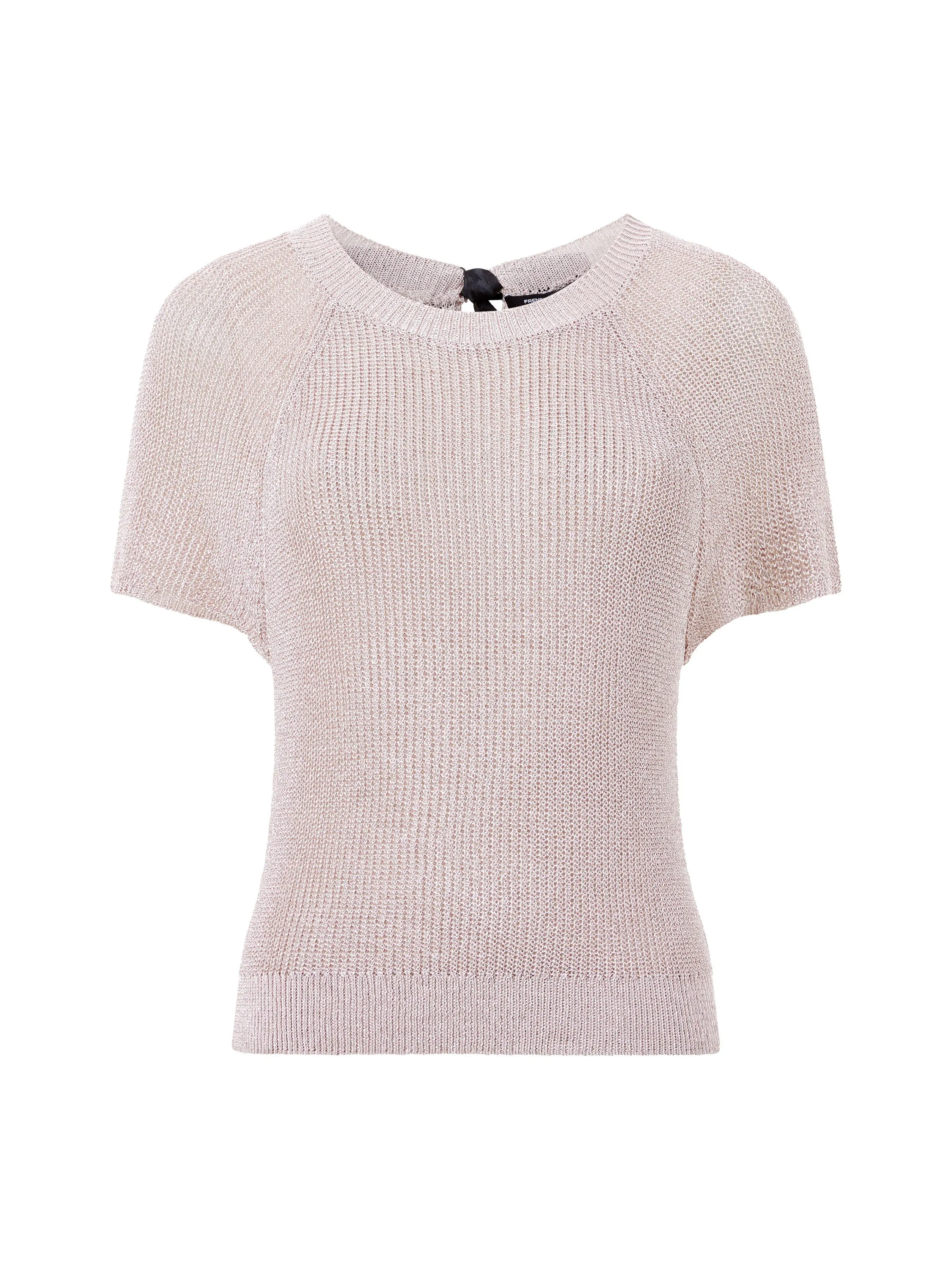 Jada Short Sleeve Bow Back Jumper