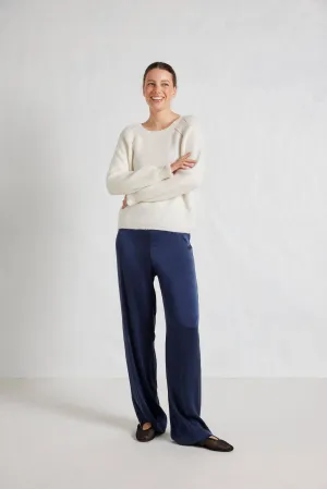 Katie Alpaca Sweater in Ivory