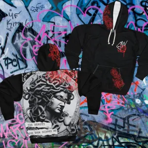 Medusa Full Print Hoodie