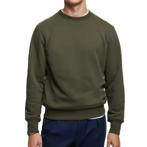 Men's Crew Neck Sweatshirt, Classic Long Sleeve Pullover