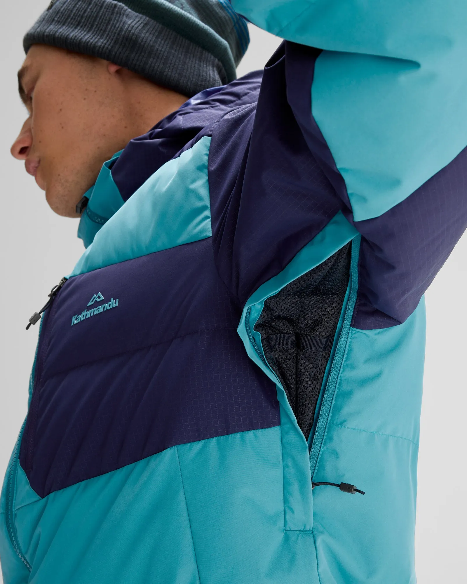 Men's PWDR-Days Down Snow Jacket - Eddy/Dark Horizon