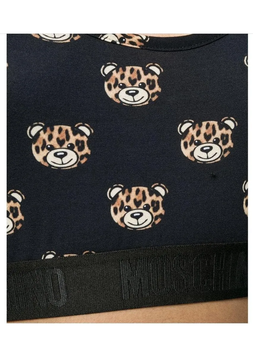 Moschino top corto teddy bear