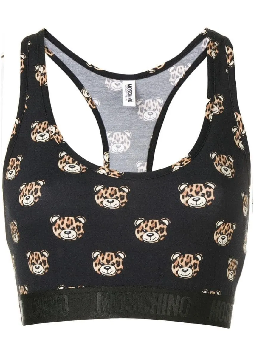 Moschino top corto teddy bear