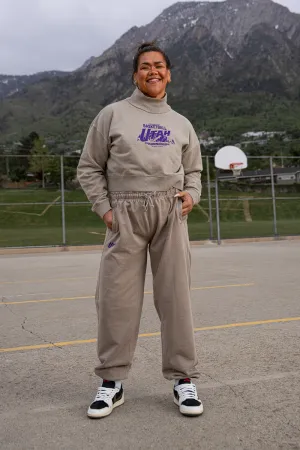Mountain Basketball Sweatsuit Pant - Grey - Counterpoint