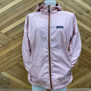 Patagonia - Women's Micro Puffs Jacket - MSRP $240: Pink/Brown-women-MD