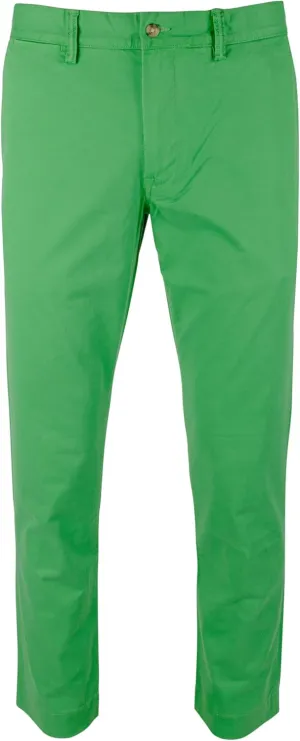 POLO RALPH LAUREN Men's Stretch Slim Fit Chino Pants Grn 32WX30L Green