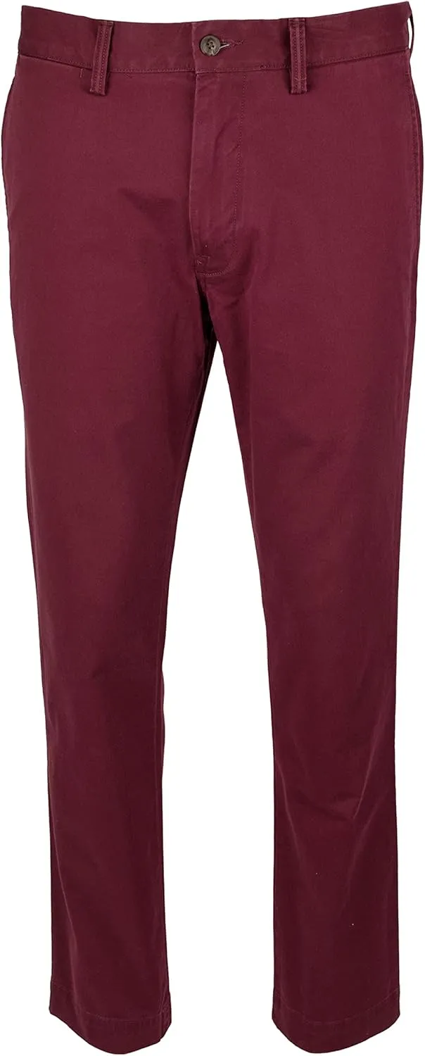 Polo Ralph Lauren Men's Stretch Slim Fit Chino Pants Rd 36WX30L Red