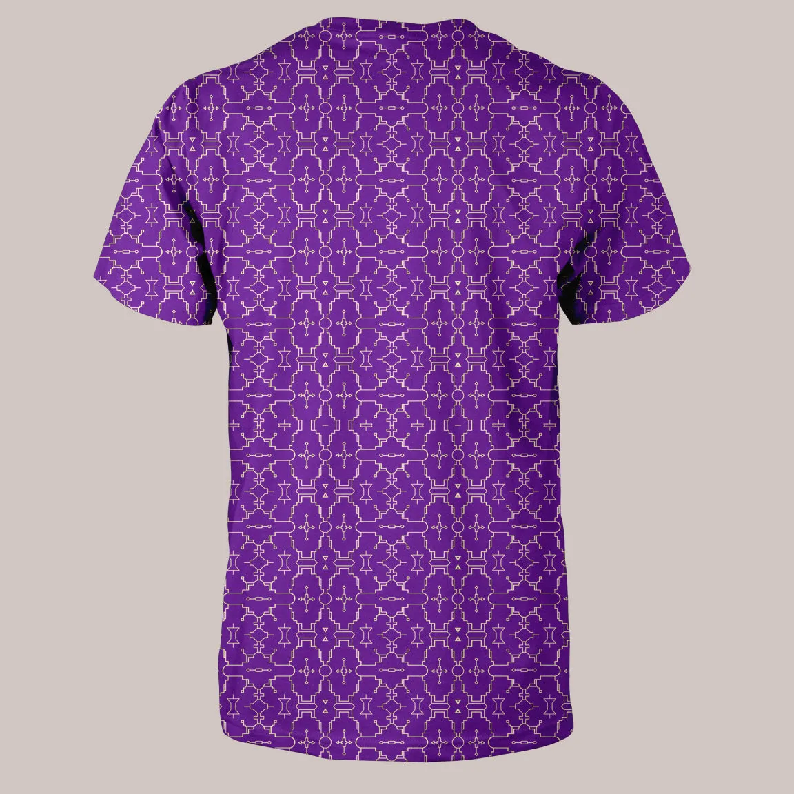 Psychedelic Shirt (UV/RGB, Eco-Friendly, Unisex) | TECHNO YANTRA