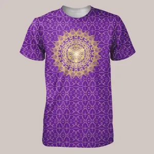 Psychedelic Shirt (UV/RGB, Eco-Friendly, Unisex) | TECHNO YANTRA