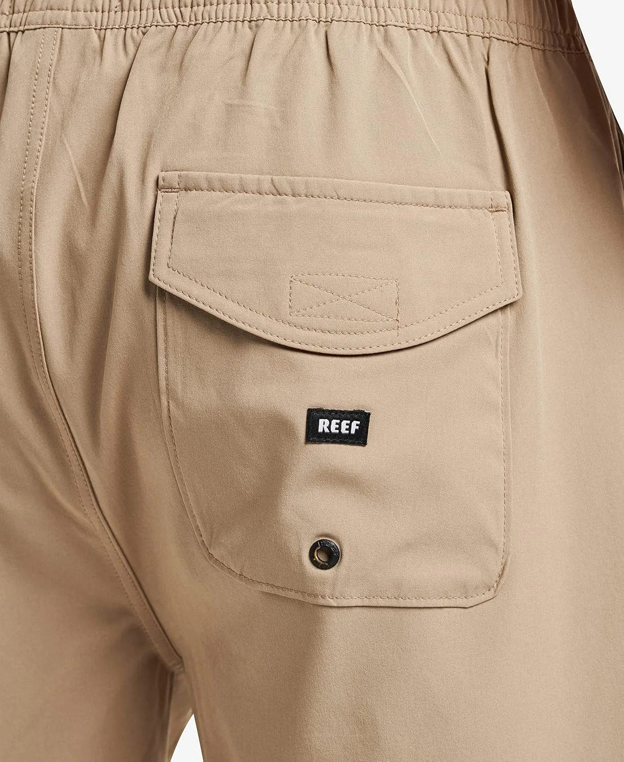 REEF Mens 17" Elastic Waist Short