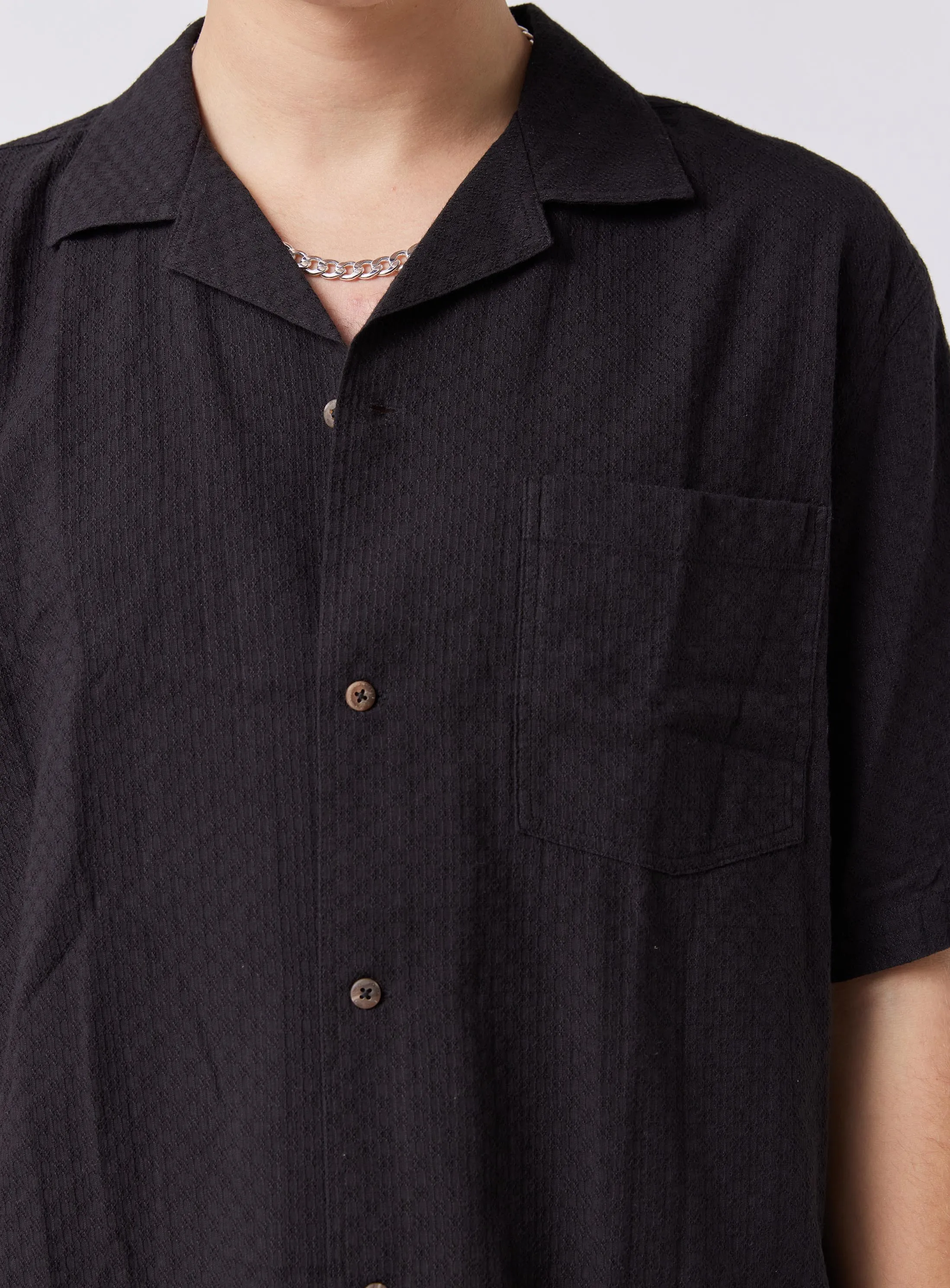 Resort Shirt Luxe Black