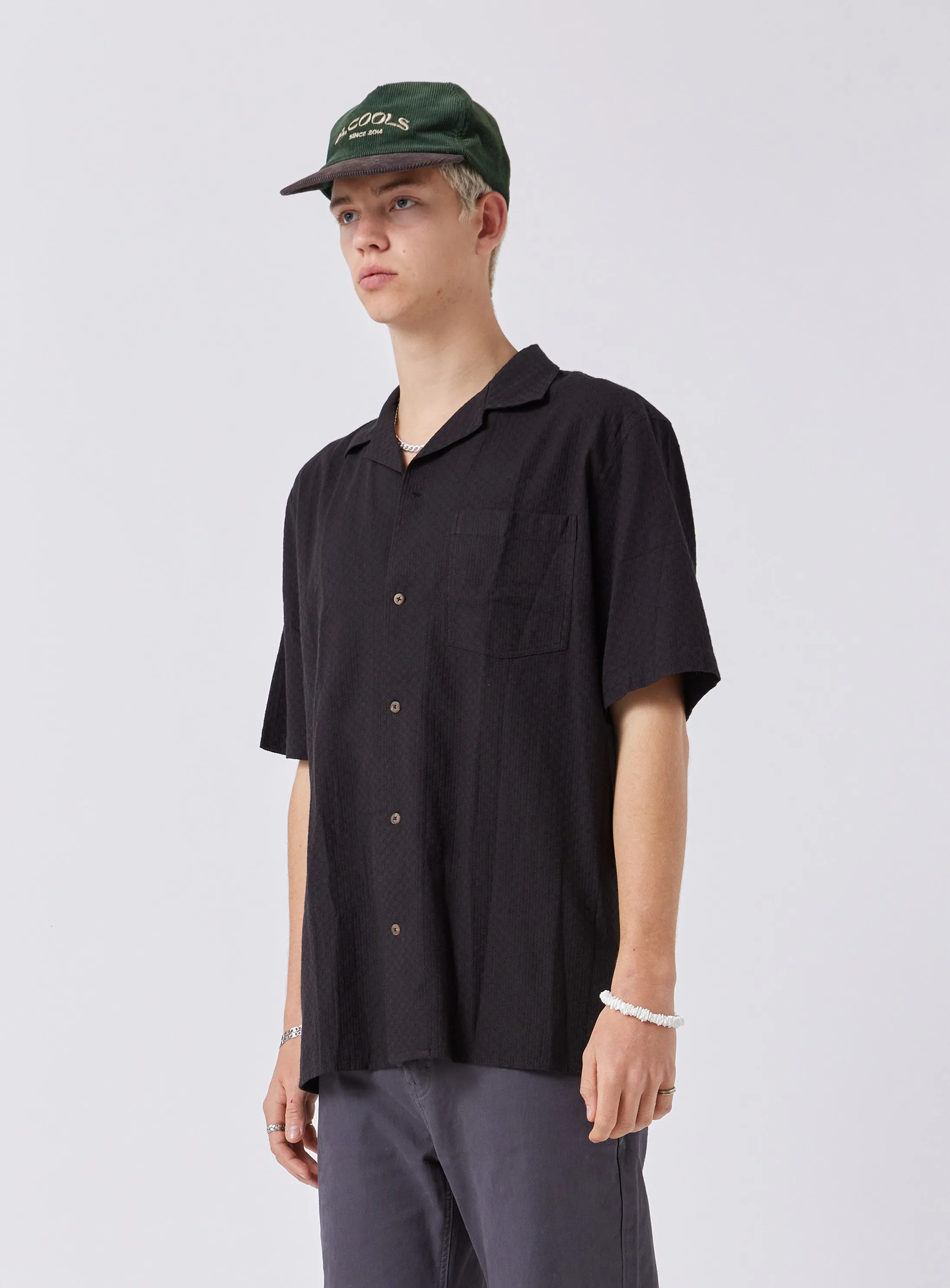 Resort Shirt Luxe Black