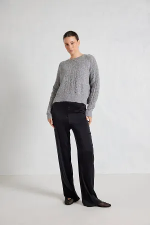 Rita Alpaca Sweater in Husky