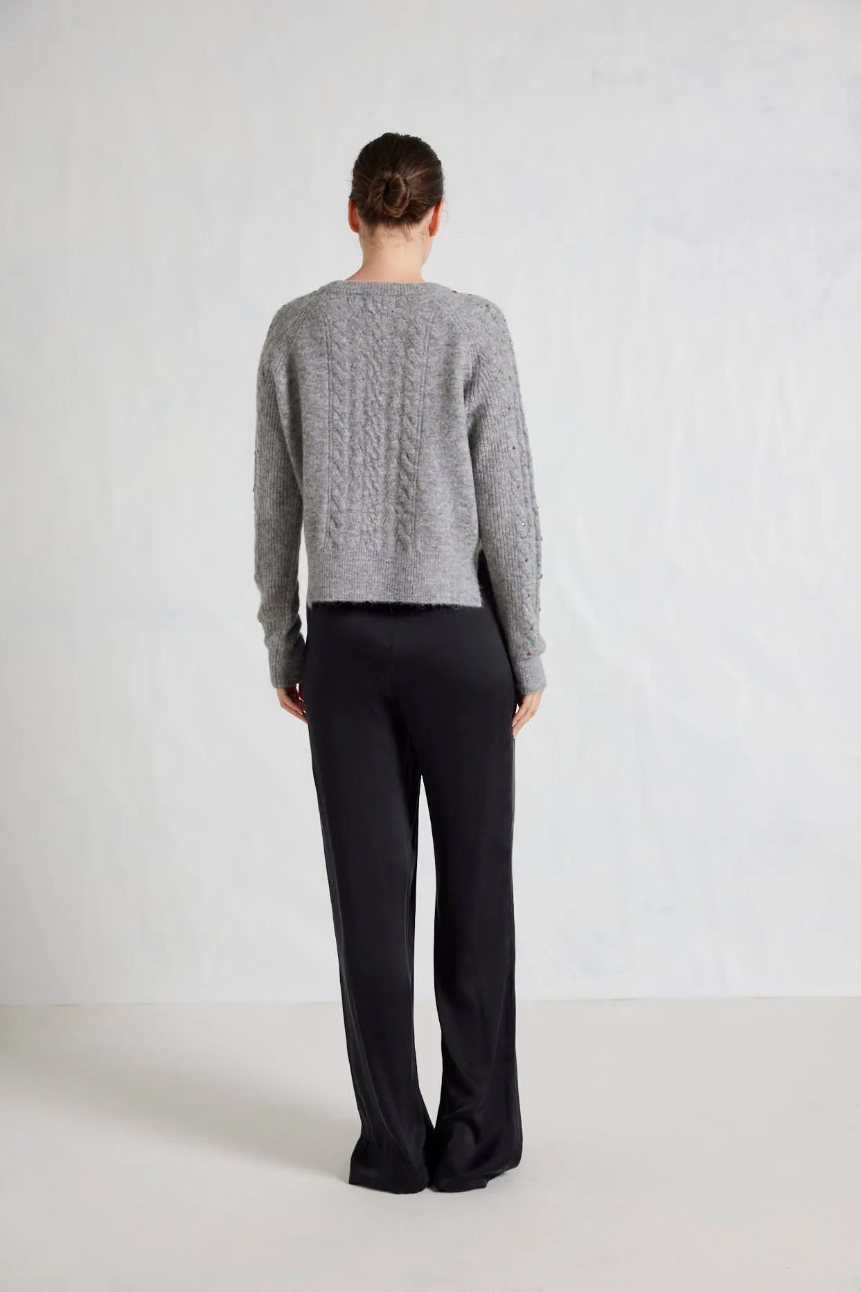 Rita Alpaca Sweater in Husky