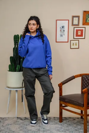 ROYAL BLUE HEAVY WEIGHT OVERSIZED HOODIE