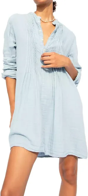 R.Vivimos Women's Tunic Dress Fall Cotton Button Down Long Sleeves Casual Mini Shirt Dress