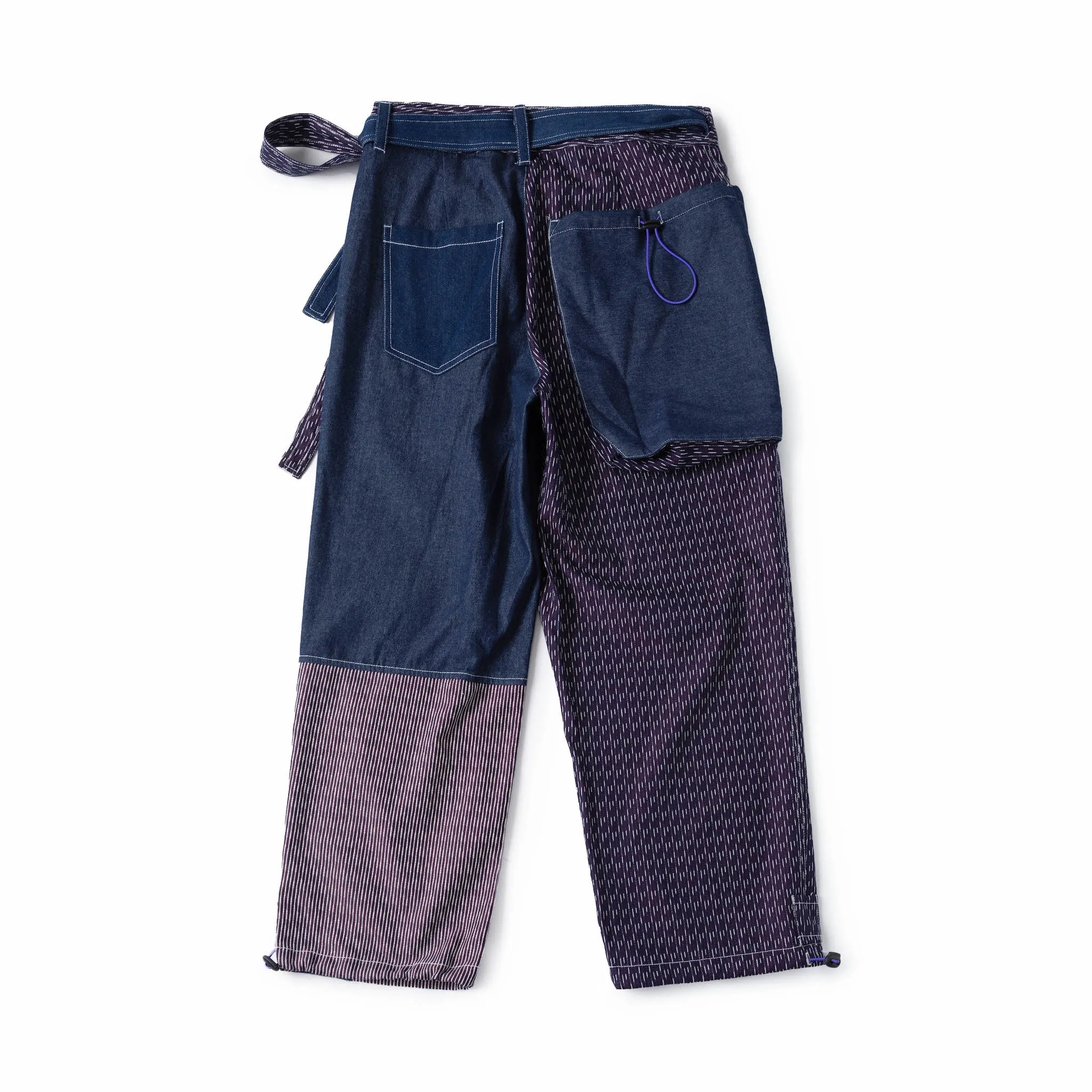 Sashiko Wrap Pants