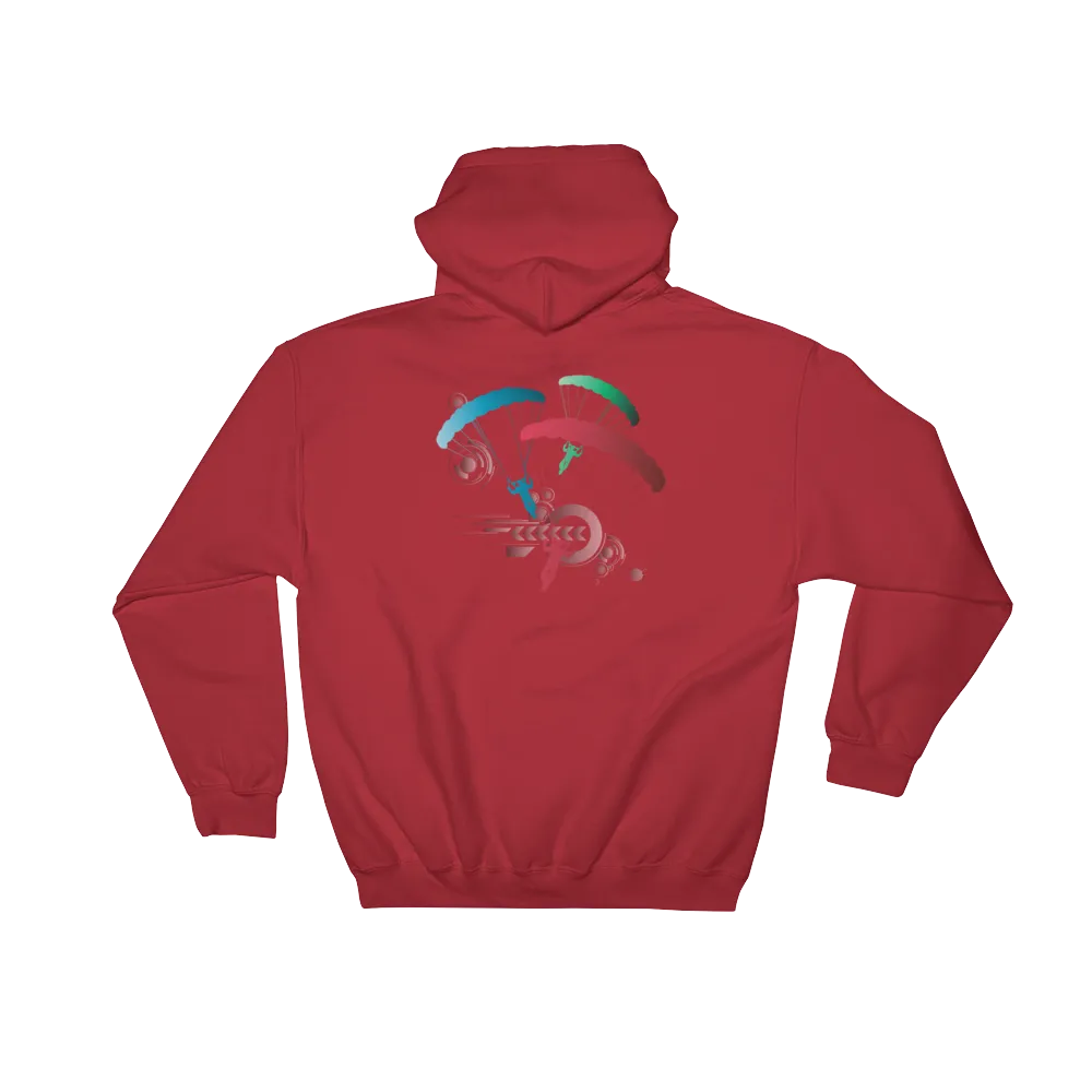 Skydiving Hoodie - Skydive Competition - Unisex Hooded Sweatshirt