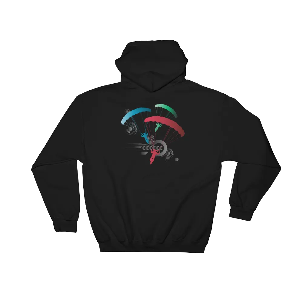 Skydiving Hoodie - Skydive Competition - Unisex Hooded Sweatshirt