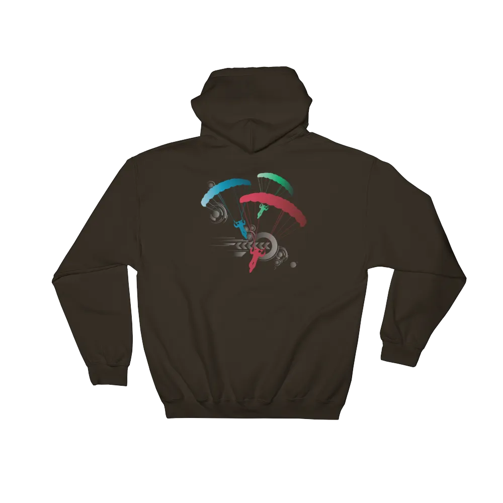Skydiving Hoodie - Skydive Competition - Unisex Hooded Sweatshirt