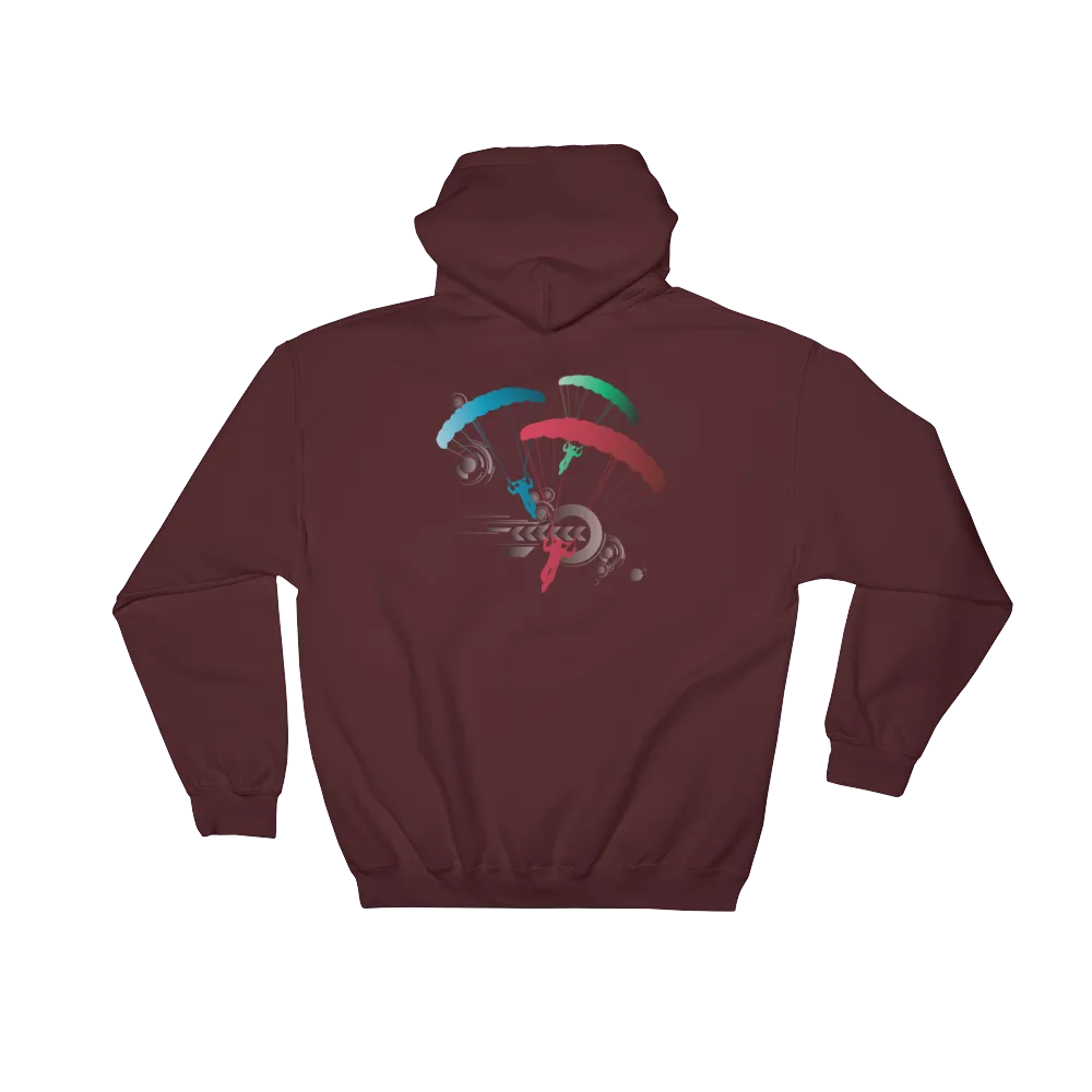 Skydiving Hoodie - Skydive Competition - Unisex Hooded Sweatshirt