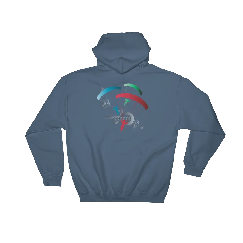 Skydiving Hoodie - Skydive Competition - Unisex Hooded Sweatshirt