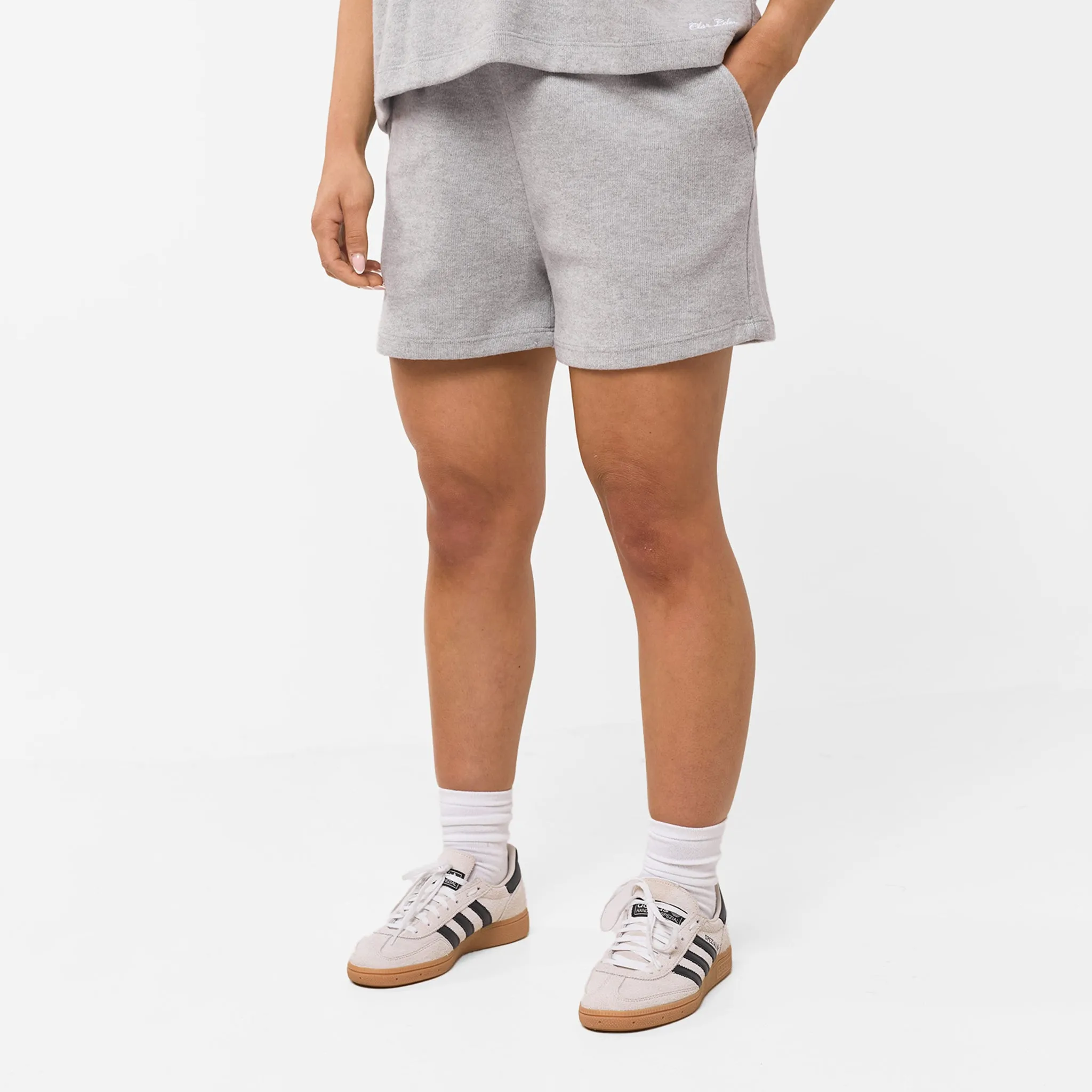 Soft Knit Twinset | Grey Marl