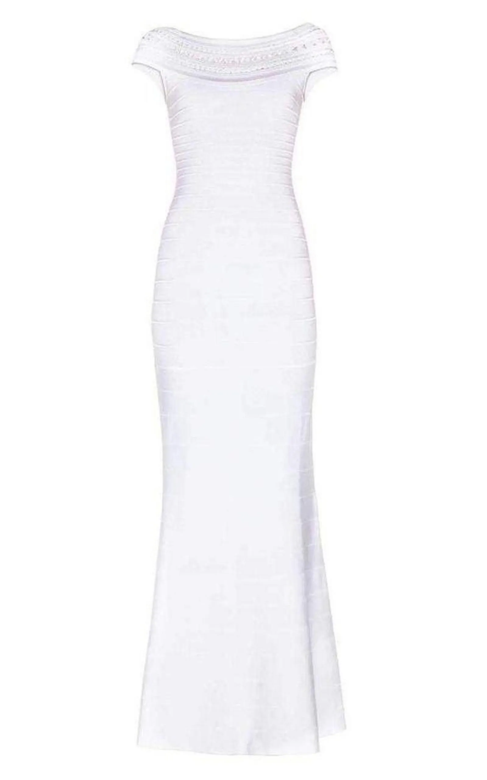 Sophia Braided Ottoman Crochet Gown