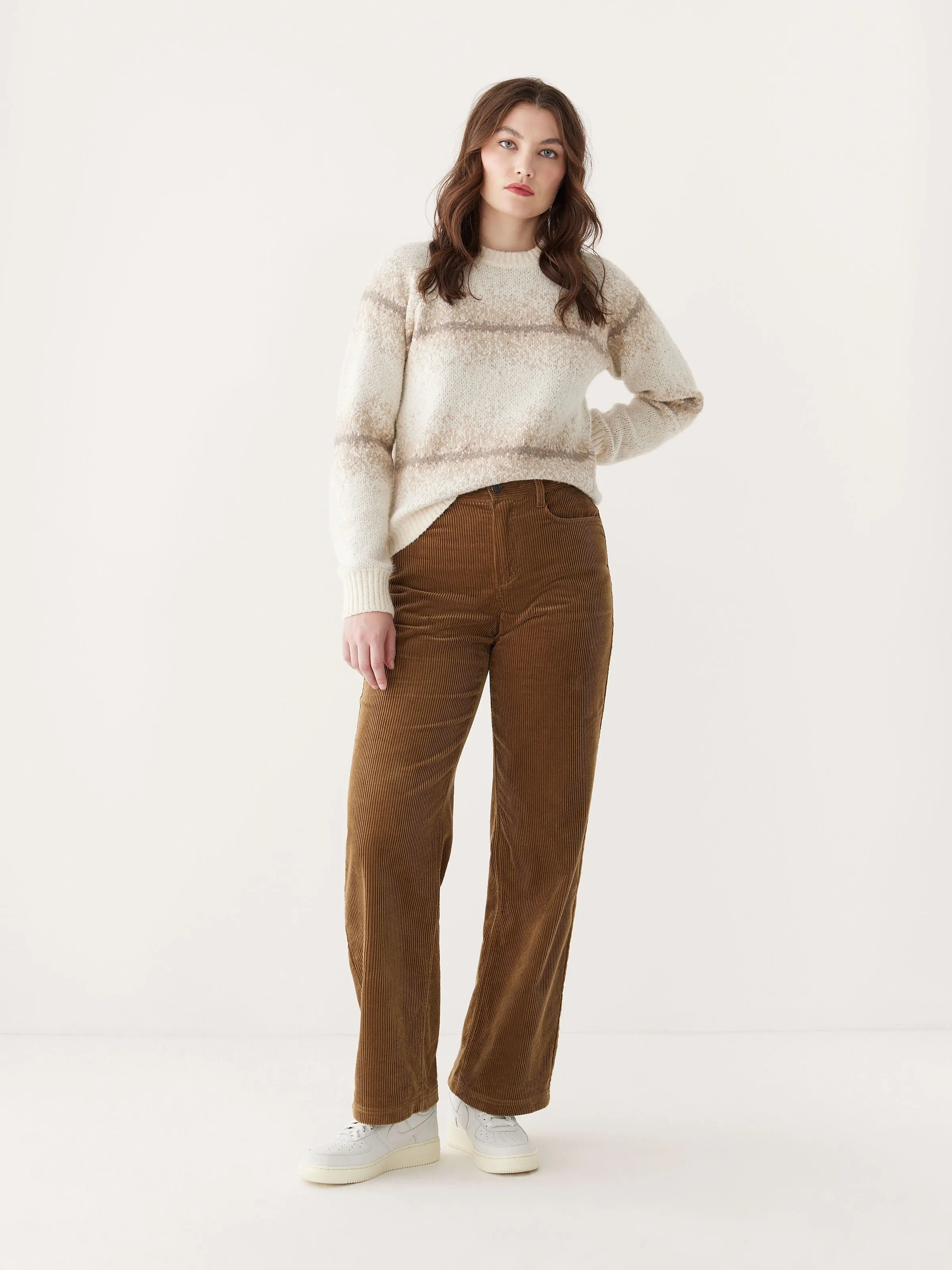 The Gradient Seawool® Sweater in Taupe