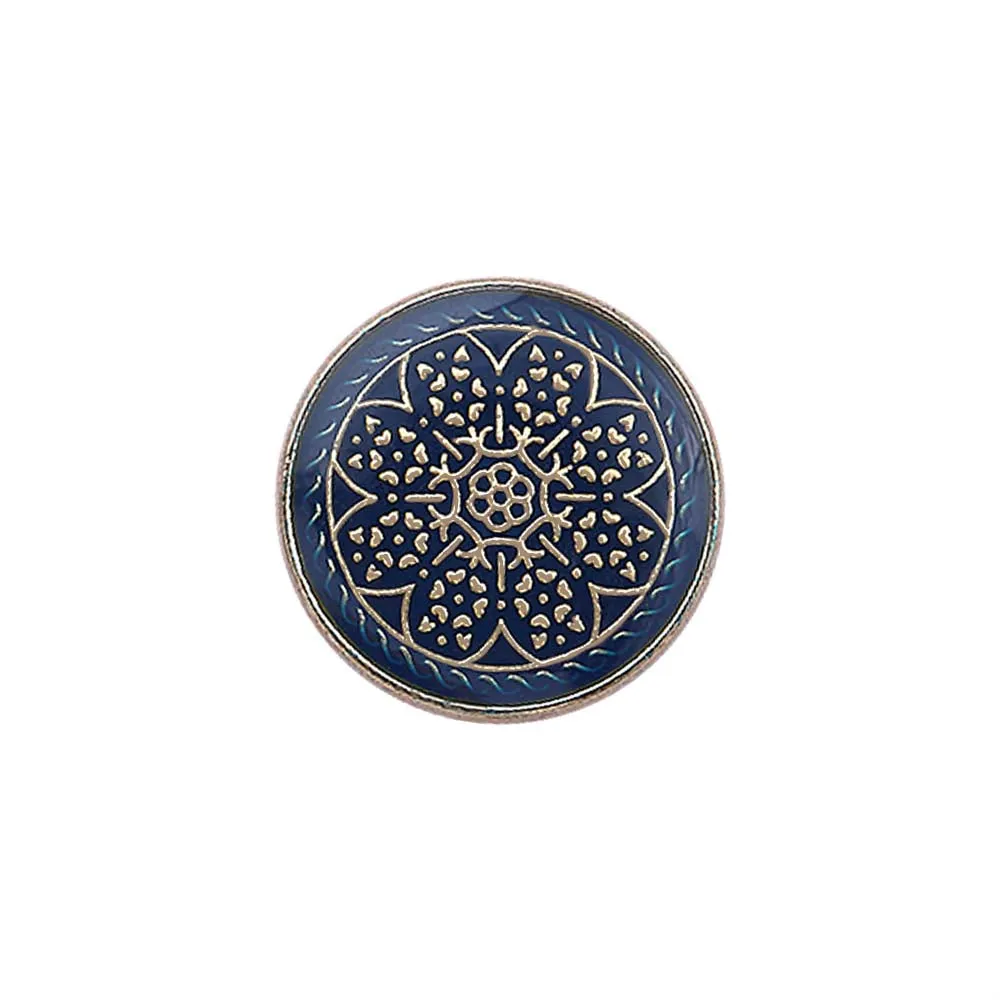 Traditional Design Lamination Shank Metal Buttons for Ethnic Wear