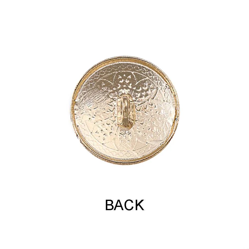 Traditional Design Lamination Shank Metal Buttons for Ethnic Wear
