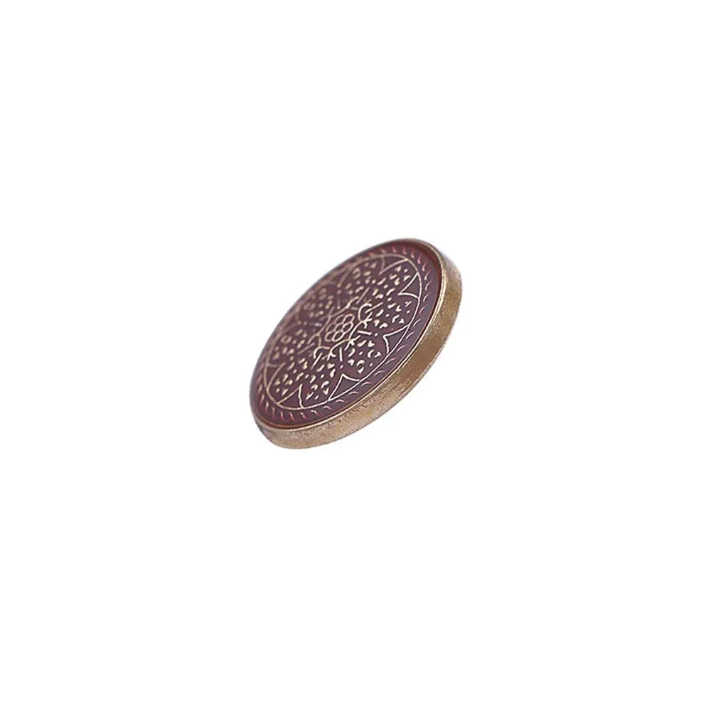 Traditional Design Lamination Shank Metal Buttons for Ethnic Wear