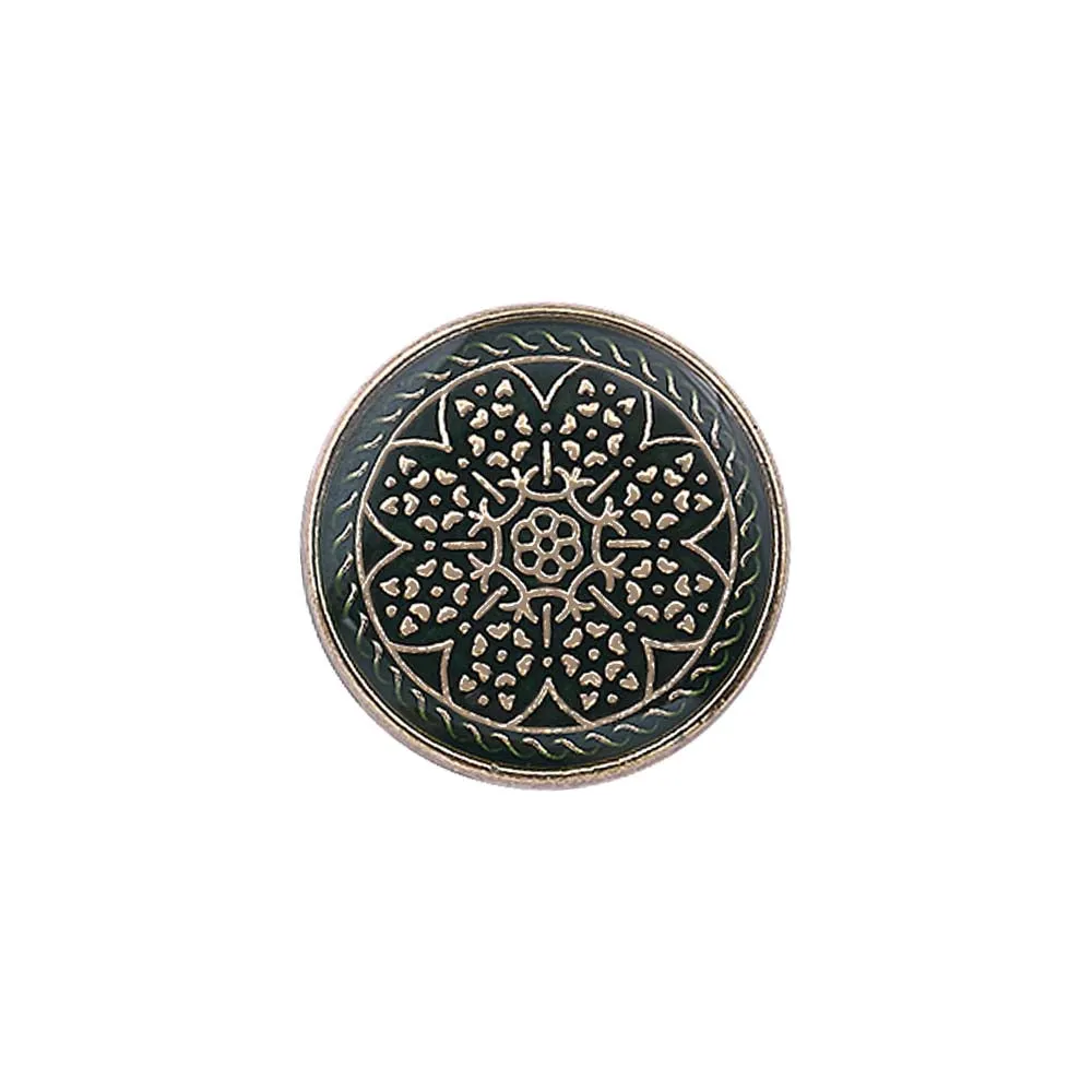 Traditional Design Lamination Shank Metal Buttons for Ethnic Wear