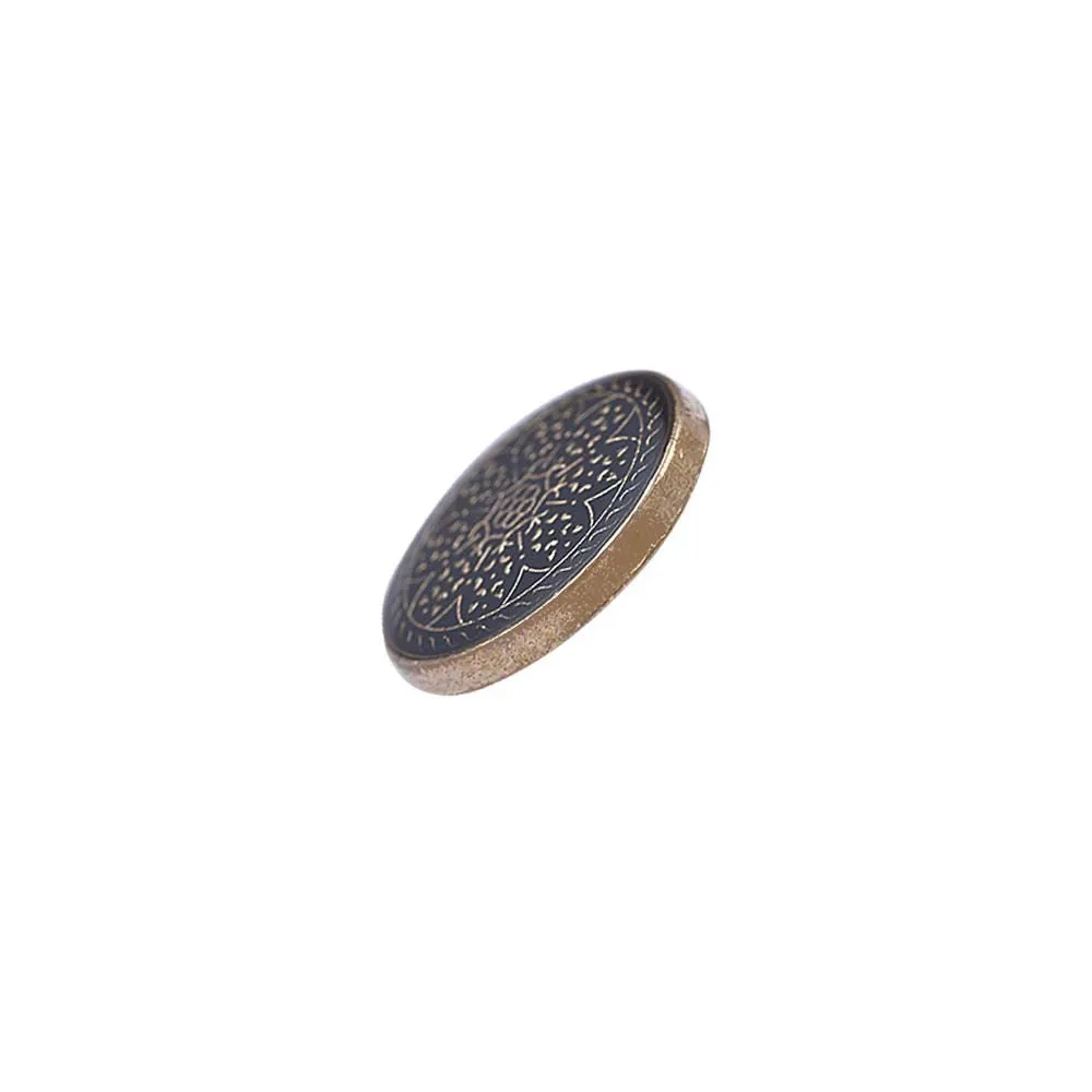 Traditional Design Lamination Shank Metal Buttons for Ethnic Wear