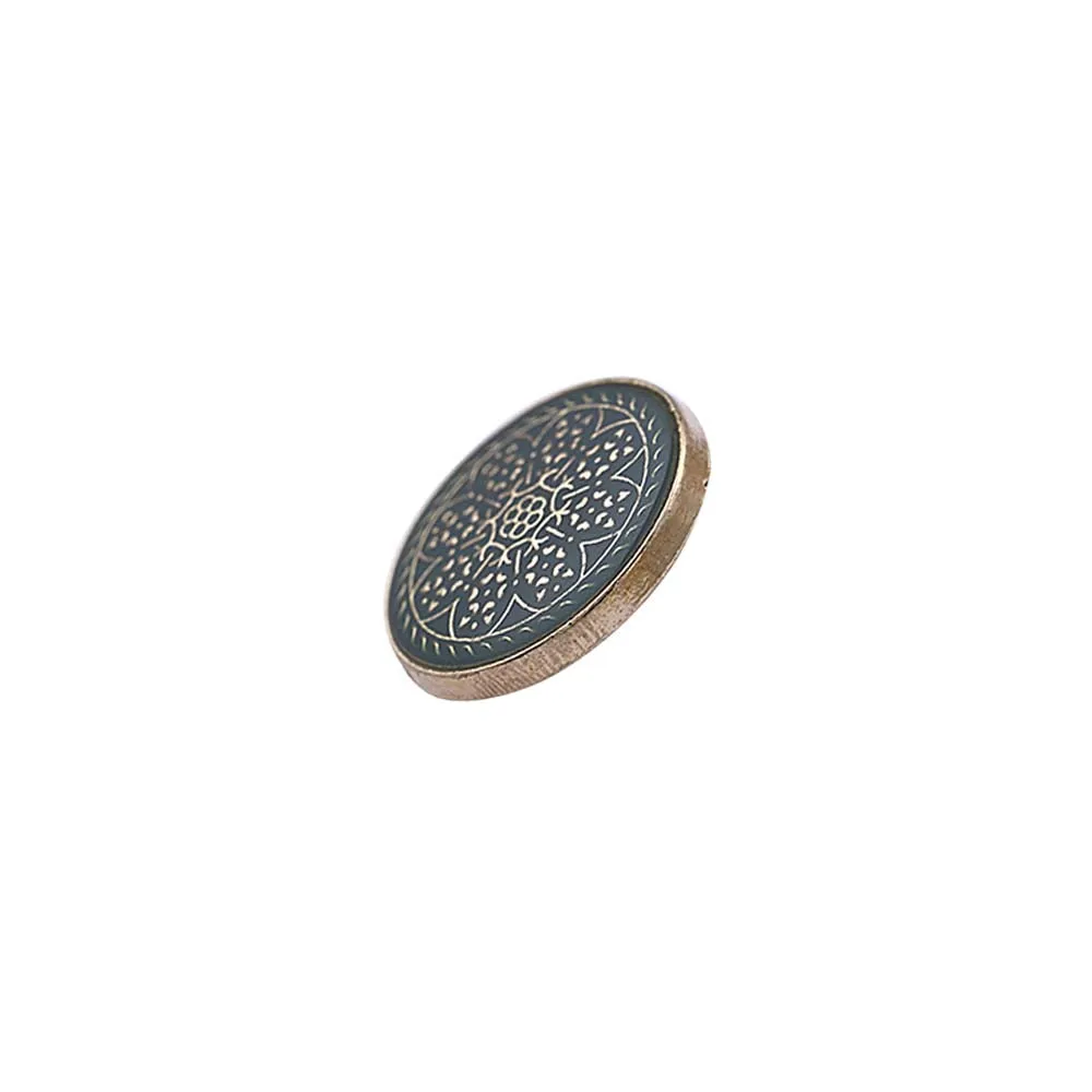 Traditional Design Lamination Shank Metal Buttons for Ethnic Wear
