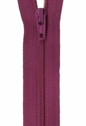 YKK 14" Zipper- Raisin